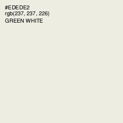 #EDEDE2 - Green White Color Image